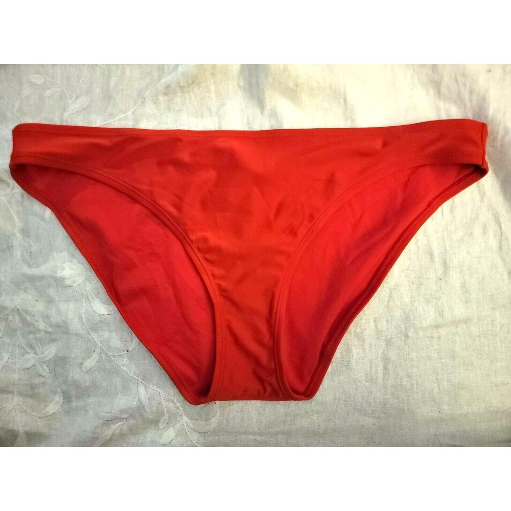 Juniors Red Hipster Bikini Swim Bottom Xhilaration  Size XL NEW